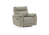 Positano Light Grey Reclining Armchair